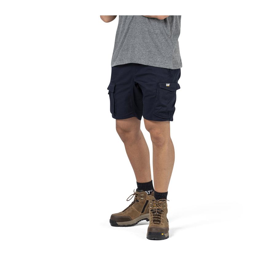 Caterpillar Clothing Pakistan Sale - Caterpillar Diesel Mens Work Shorts Navy (240517-EYW)